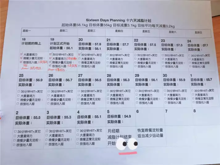 如何制定科学的300斤胖子减肥计划表(1)