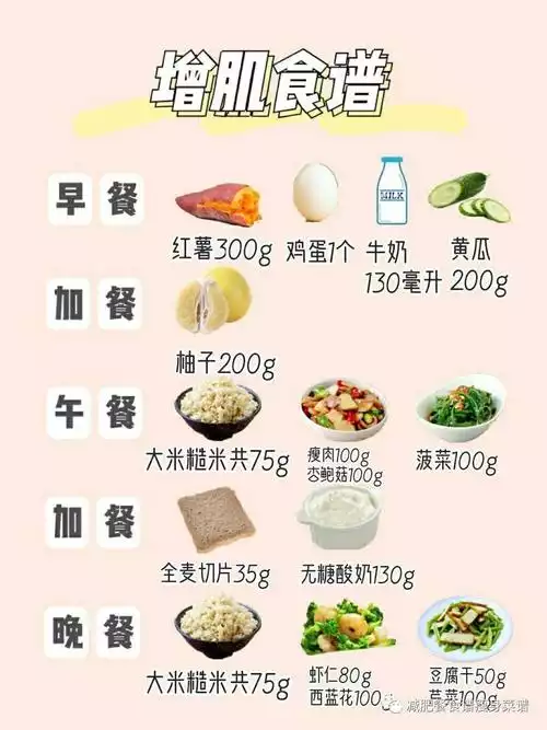 如何科学减肥增肌？饮食与运动方案详解(2)