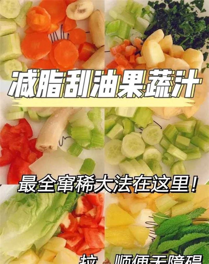 减肥刮油果蔬汁大全：让你瘦身健康又美丽(2)