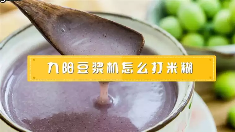 豆浆机减肥米糊食谱：美味又健康的减肥食品(1)