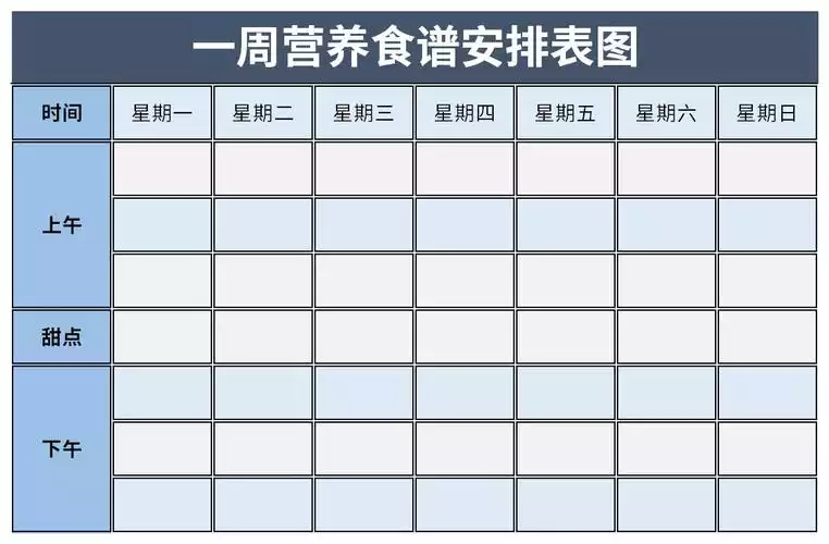 女生减肥食谱与运动计划表：健康瘦身从饮食与运动开始(1)